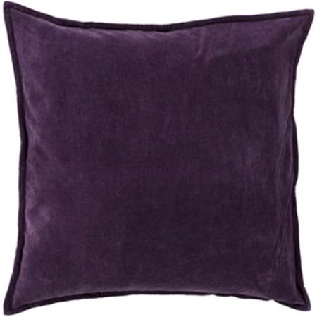 SURYA Surya Rug CV006-2222P Square Mauve Poly Fiber Pillow 22 x 22 in. CV006-2222P